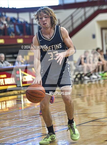 Thumbnail 3 in Santa Fe Prep vs. Moriarty (Braves Invitational at Santa Fe Indian School) photogallery.