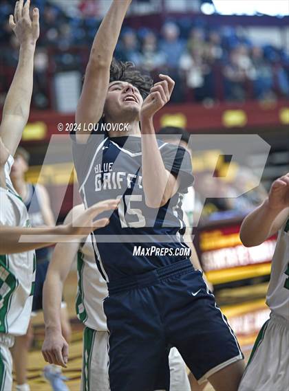 Thumbnail 2 in Santa Fe Prep vs. Moriarty (Braves Invitational at Santa Fe Indian School) photogallery.