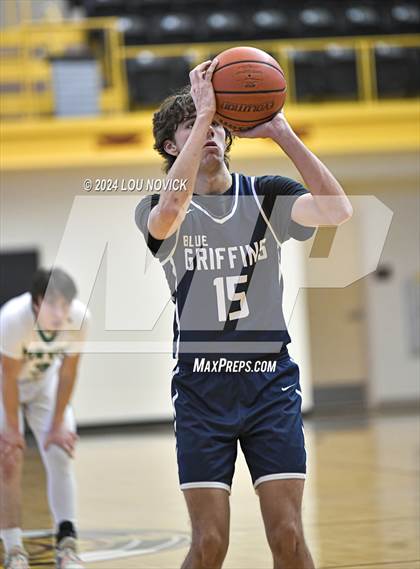 Thumbnail 3 in Santa Fe Prep vs. Moriarty (Braves Invitational at Santa Fe Indian School) photogallery.