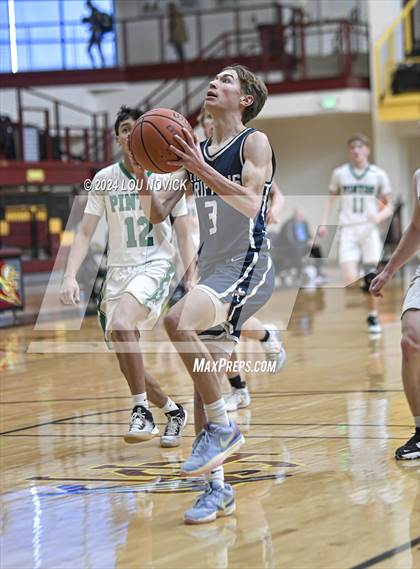 Thumbnail 2 in Santa Fe Prep vs. Moriarty (Braves Invitational at Santa Fe Indian School) photogallery.