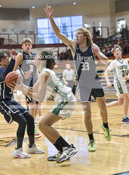 Thumbnail 1 in Santa Fe Prep vs. Moriarty (Braves Invitational at Santa Fe Indian School) photogallery.