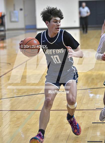 Thumbnail 2 in Santa Fe Prep vs. Moriarty (Braves Invitational at Santa Fe Indian School) photogallery.