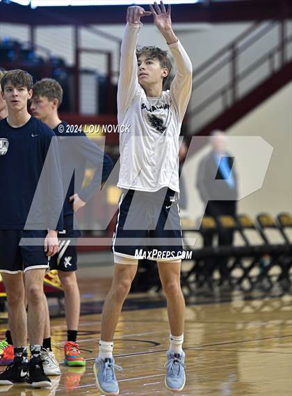 Thumbnail 2 in Santa Fe Prep vs. Moriarty (Braves Invitational at Santa Fe Indian School) photogallery.