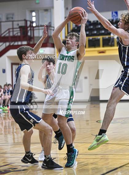 Thumbnail 3 in Santa Fe Prep vs. Moriarty (Braves Invitational at Santa Fe Indian School) photogallery.