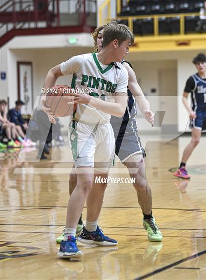 Thumbnail 3 in Santa Fe Prep vs. Moriarty (Braves Invitational at Santa Fe Indian School) photogallery.