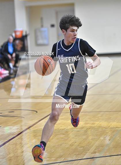 Thumbnail 2 in Santa Fe Prep vs. Moriarty (Braves Invitational at Santa Fe Indian School) photogallery.