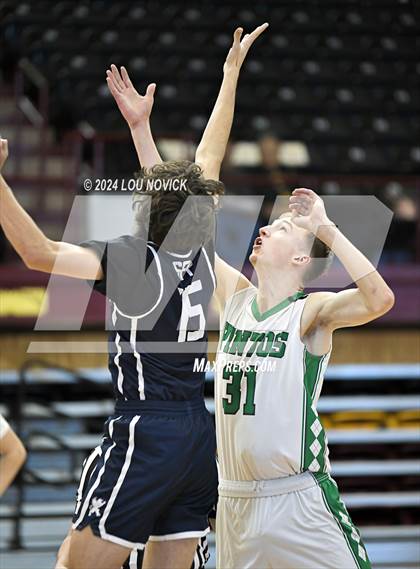 Thumbnail 3 in Santa Fe Prep vs. Moriarty (Braves Invitational at Santa Fe Indian School) photogallery.