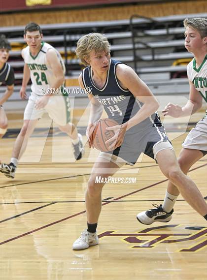 Thumbnail 1 in Santa Fe Prep vs. Moriarty (Braves Invitational at Santa Fe Indian School) photogallery.