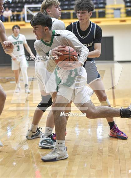Thumbnail 1 in Santa Fe Prep vs. Moriarty (Braves Invitational at Santa Fe Indian School) photogallery.