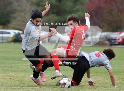 Thumbnail 2 in Chelsea vs Masconomet Regional (MIAA Division 2 Round of 32) photogallery.