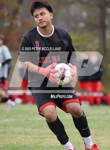 Thumbnail 1 in Chelsea vs Masconomet Regional (MIAA Division 2 Round of 32) photogallery.