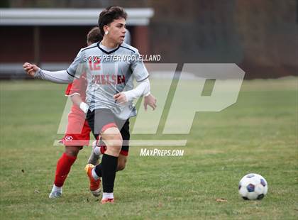 Thumbnail 2 in Chelsea vs Masconomet Regional (MIAA Division 2 Round of 32) photogallery.