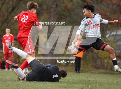 Thumbnail 1 in Chelsea vs Masconomet Regional (MIAA Division 2 Round of 32) photogallery.