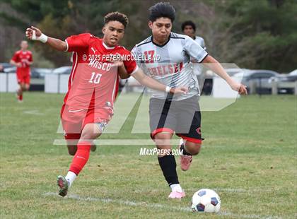 Thumbnail 1 in Chelsea vs Masconomet Regional (MIAA Division 2 Round of 32) photogallery.