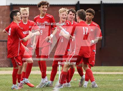 Thumbnail 2 in Chelsea vs Masconomet Regional (MIAA Division 2 Round of 32) photogallery.