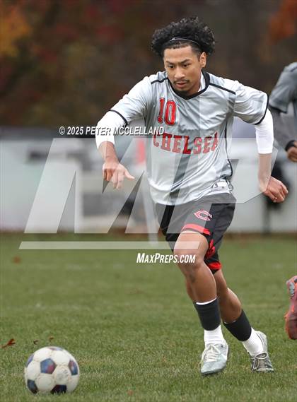 Thumbnail 2 in Chelsea vs Masconomet Regional (MIAA Division 2 Round of 32) photogallery.