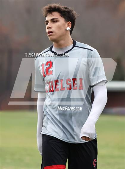 Thumbnail 2 in Chelsea vs Masconomet Regional (MIAA Division 2 Round of 32) photogallery.