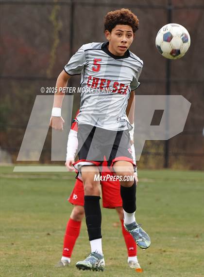 Thumbnail 1 in Chelsea vs Masconomet Regional (MIAA Division 2 Round of 32) photogallery.