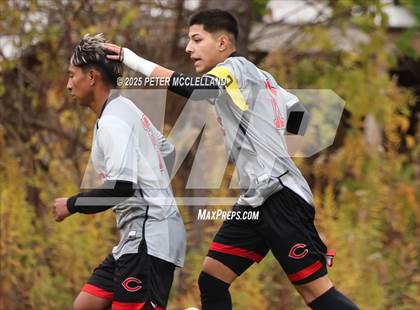 Thumbnail 3 in Chelsea vs Masconomet Regional (MIAA Division 2 Round of 32) photogallery.
