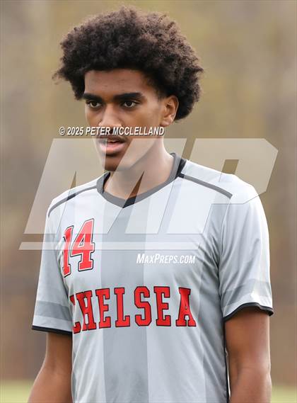 Thumbnail 2 in Chelsea vs Masconomet Regional (MIAA Division 2 Round of 32) photogallery.