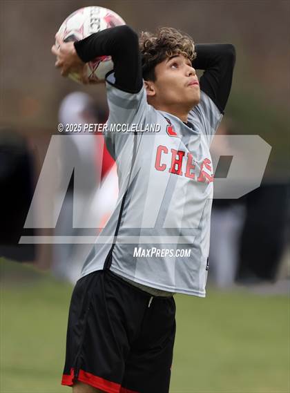 Thumbnail 1 in Chelsea vs Masconomet Regional (MIAA Division 2 Round of 32) photogallery.