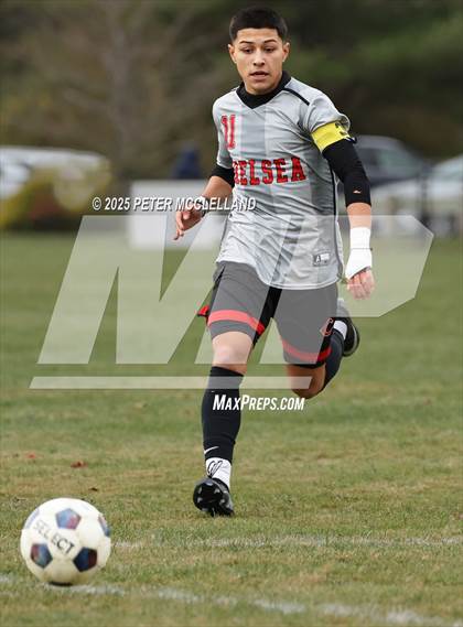 Thumbnail 2 in Chelsea vs Masconomet Regional (MIAA Division 2 Round of 32) photogallery.