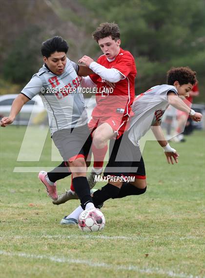 Thumbnail 2 in Chelsea vs Masconomet Regional (MIAA Division 2 Round of 32) photogallery.