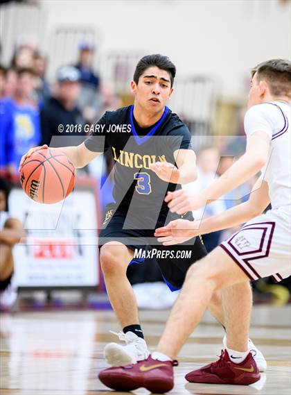 Thumbnail 1 in Whitney vs. Lincoln (CIF SJS D2 Playoff) photogallery.