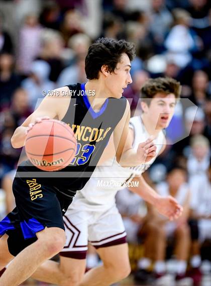 Thumbnail 2 in Whitney vs. Lincoln (CIF SJS D2 Playoff) photogallery.