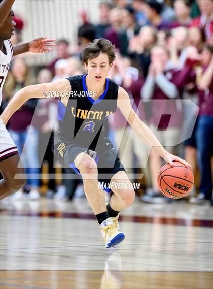 Thumbnail 3 in Whitney vs. Lincoln (CIF SJS D2 Playoff) photogallery.