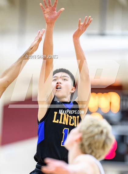 Thumbnail 2 in Whitney vs. Lincoln (CIF SJS D2 Playoff) photogallery.