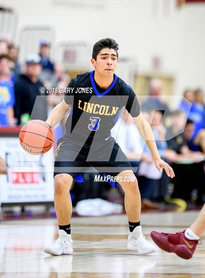 Thumbnail 3 in Whitney vs. Lincoln (CIF SJS D2 Playoff) photogallery.