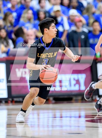 Thumbnail 2 in Whitney vs. Lincoln (CIF SJS D2 Playoff) photogallery.