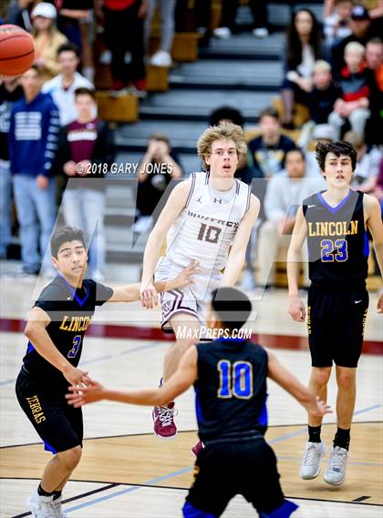 Thumbnail 2 in Whitney vs. Lincoln (CIF SJS D2 Playoff) photogallery.