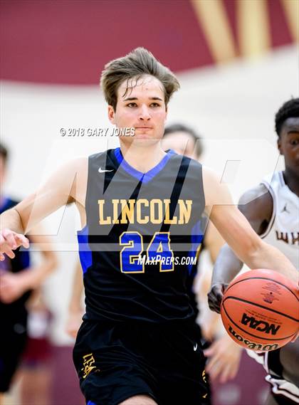 Thumbnail 3 in Whitney vs. Lincoln (CIF SJS D2 Playoff) photogallery.