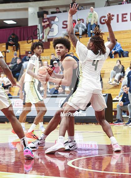 Thumbnail 2 in Grayson @ Perry (Spalding Hoophall Classic) photogallery.