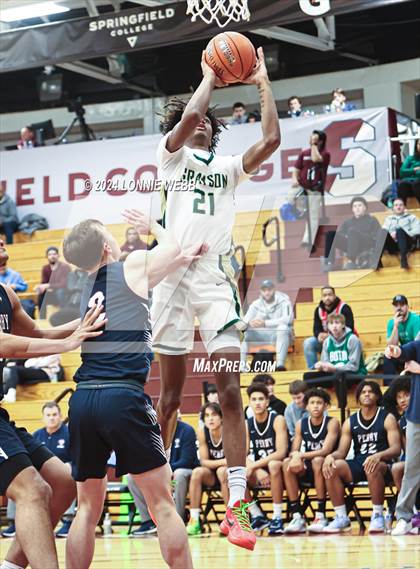 Thumbnail 3 in Grayson @ Perry (Spalding Hoophall Classic) photogallery.