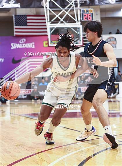 Thumbnail 2 in Grayson @ Perry (Spalding Hoophall Classic) photogallery.