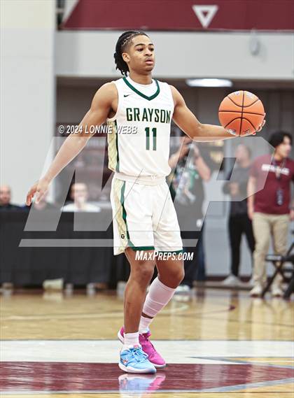 Thumbnail 2 in Grayson @ Perry (Spalding Hoophall Classic) photogallery.