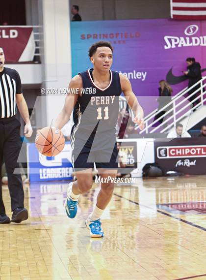Thumbnail 1 in Grayson @ Perry (Spalding Hoophall Classic) photogallery.