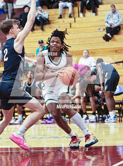 Thumbnail 2 in Grayson @ Perry (Spalding Hoophall Classic) photogallery.