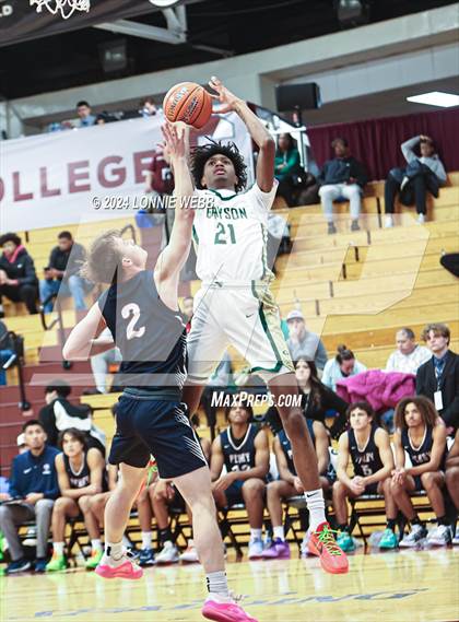 Thumbnail 1 in Grayson @ Perry (Spalding Hoophall Classic) photogallery.