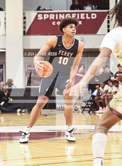 Thumbnail 2 in Grayson @ Perry (Spalding Hoophall Classic) photogallery.