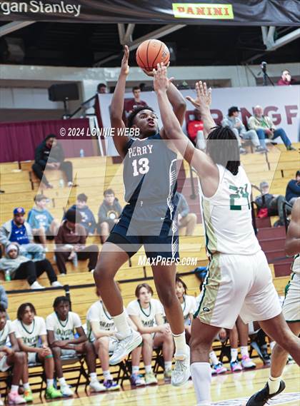Thumbnail 1 in Grayson @ Perry (Spalding Hoophall Classic) photogallery.