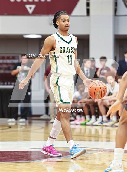 Thumbnail 3 in Grayson @ Perry (Spalding Hoophall Classic) photogallery.