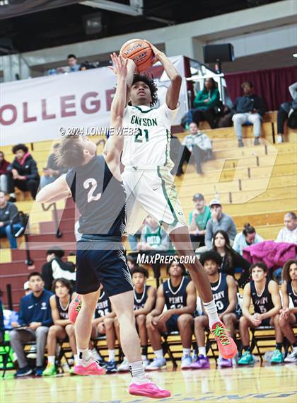 Thumbnail 3 in Grayson @ Perry (Spalding Hoophall Classic) photogallery.