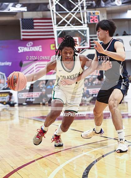 Thumbnail 3 in Grayson @ Perry (Spalding Hoophall Classic) photogallery.