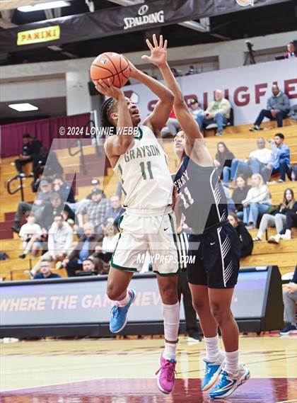 Thumbnail 3 in Grayson @ Perry (Spalding Hoophall Classic) photogallery.