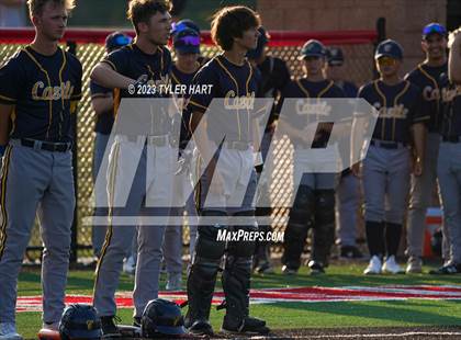Thumbnail 3 in Castle vs. Center Grove (IHSAA 4A Semi-State Championship Plainfield) photogallery.