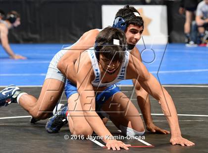 Thumbnail 3 in CIF Southern Section Masters Wrestling Championships (Semifinals) photogallery.